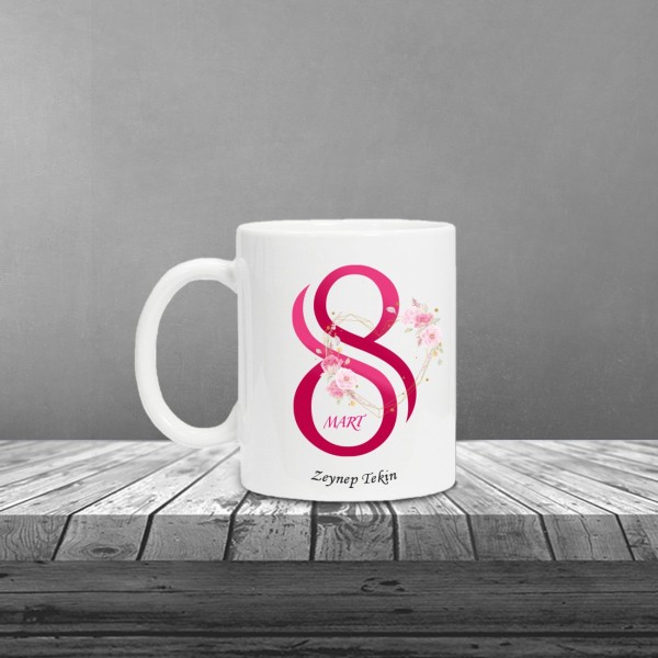 Kişiye Özel 8 MArt Dünya Kadınlar Günü Gri Defter Gri Roller Kalem ve Kupa Seti Kişiye Özel 8 MArt Dünya Kadınlar Günü Gri Defter Gri Roller Kalem ve Kupa Seti