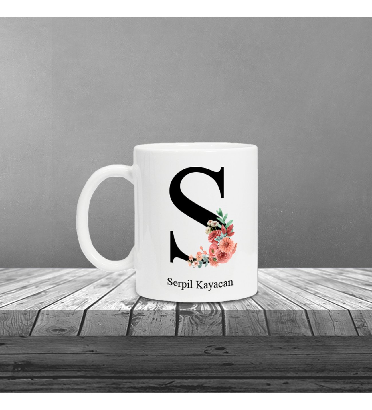 Kişiye Özel Uv Baskılı Harfli Pembe Defter & Pembe Roller Kalem ve Kupa Seti Kişiye Özel Uv Baskılı Harfli Pembe Defter & Pembe Roller Kalem ve Kupa Seti