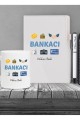Kişiye Özel Bankacı Temalı Beyaz Defter & Siyah Roller Kalem ve Kupa Set 2
