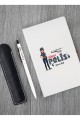 Kişiye Özel Bayan Polis Temalı Beyaz Defter & Metal Beyaz Tükenmez Kalem ve Kupa Seti Kişiye Özel Bayan Polis Temalı Beyaz Defter & Metal Beyaz Tükenmez Kalem ve Kupa Seti
