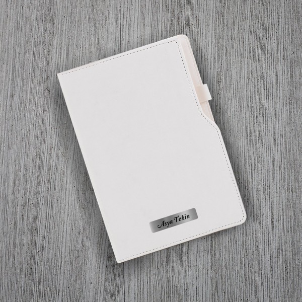 Kişiye Özel Beyaz Defter Kişiye Özel Beyaz Defter