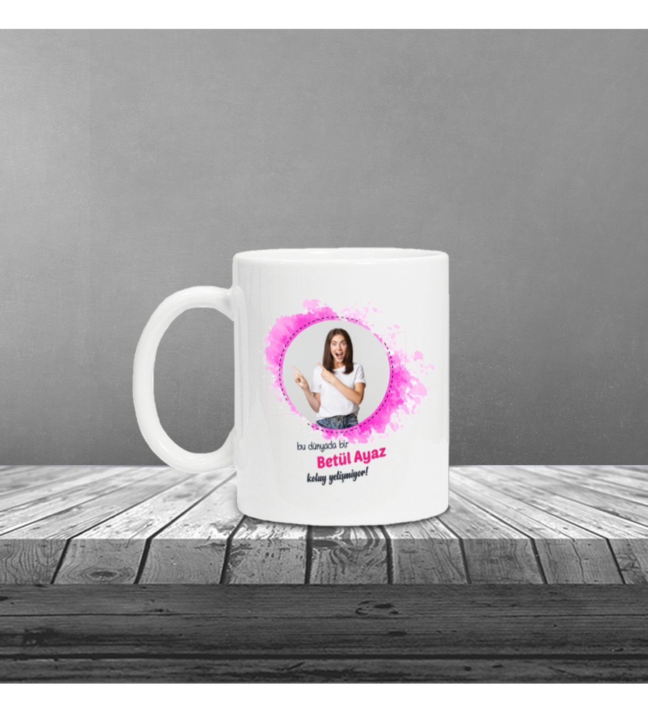 Kişiye Özel Fotoğraflı Kolay Yetişmiyor Temalı Peluş Ayıcık ve Kupa Seti Kişiye Özel Fotoğraflı Kolay Yetişmiyor Temalı Peluş Ayıcık ve Kupa Seti