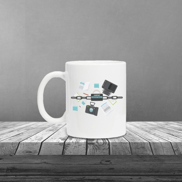 Kişiye Özel Gazeteci Temalı Kupa