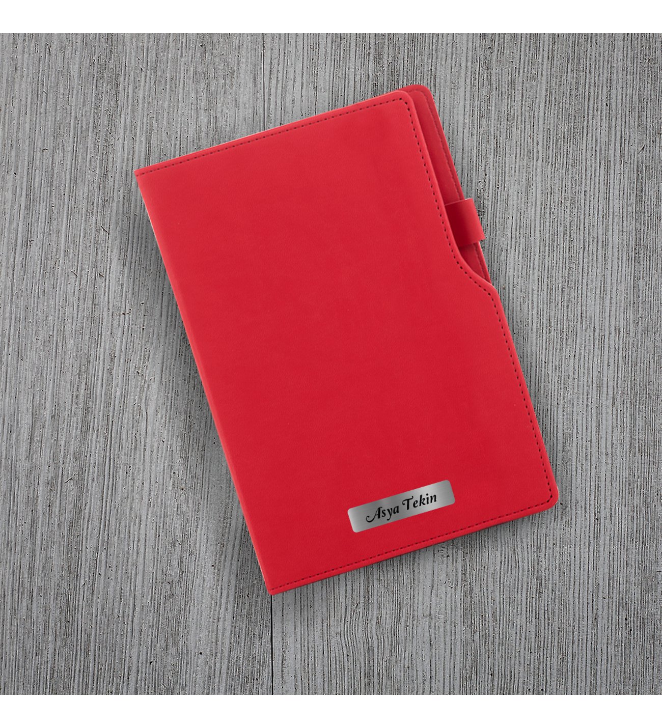 Kişiye Özel Kırmızı Defter Kırmızı Metal Tükenmez Kalem Seti Kişiye Özel Kırmızı Defter Kırmızı Metal Tükenmez Kalem Seti