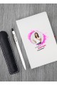 Kişiye Özel Kolay Yetişmiyor Seti Beyaz Defter & Metal Beyaz Tükenmez Kalem Kişiye Özel Kolay Yetişmiyor Seti Beyaz Defter & Metal Beyaz Tükenmez Kalem