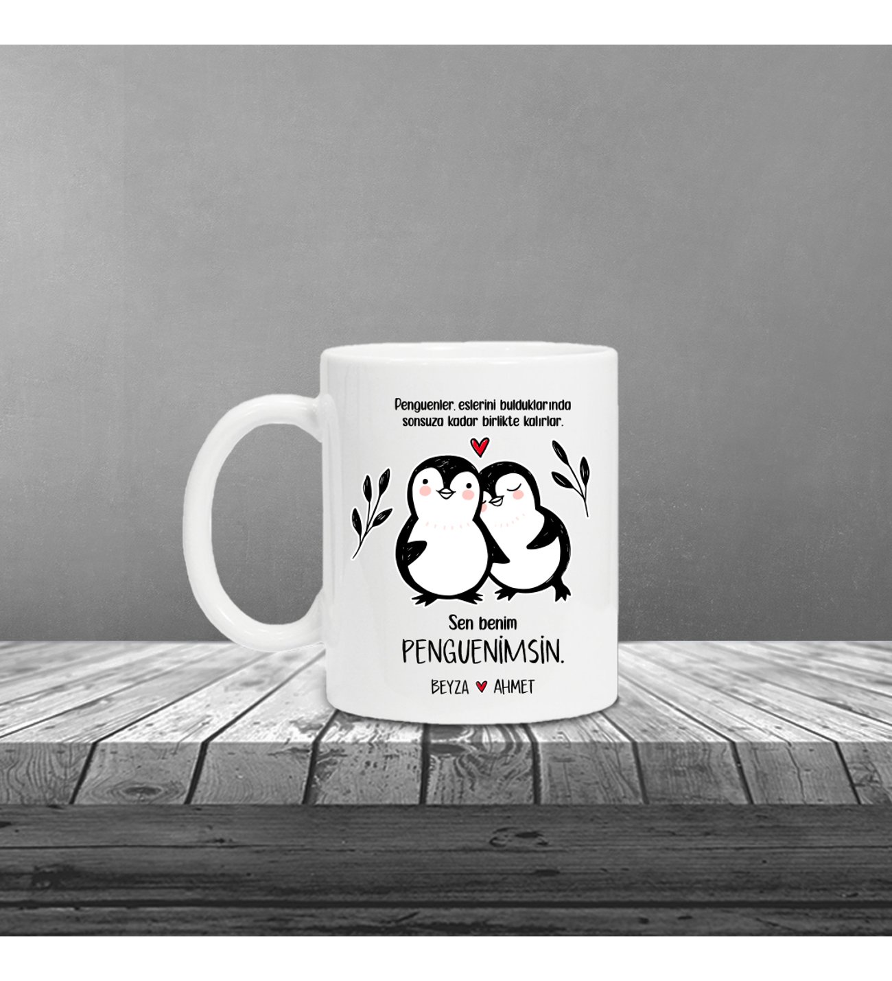 Kişiye Özel Peluş Ayıcık Ve Kupa Seti Kişiye Özel Peluş Ayıcık Ve Kupa Seti