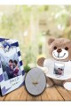Kişiye Özel UV Baskılı Fotoğraflı Ahşap Çerçeve & Peluş Ayıcık ve Ruby Yusufcuk Kolye Kişiye Özel UV Baskılı Fotoğraflı Ahşap Çerçeve & Peluş Ayıcık ve Ruby Yusufcuk Kolye