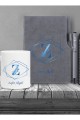 Kişiye Özel UV Baskılı Harfli Gri Defter & Gri Roller Kalem ve Kupa Seti Kişiye Özel UV Baskılı Harfli Gri Defter & Gri Roller Kalem ve Kupa Seti
