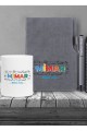 Kişiye Özel UV Baskılı Mimar Temalı Gri Defter & Gri Roller Kalem ve Kupa Seti Kişiye Özel UV Baskılı Mimar Temalı Gri Defter & Gri Roller Kalem ve Kupa Seti
